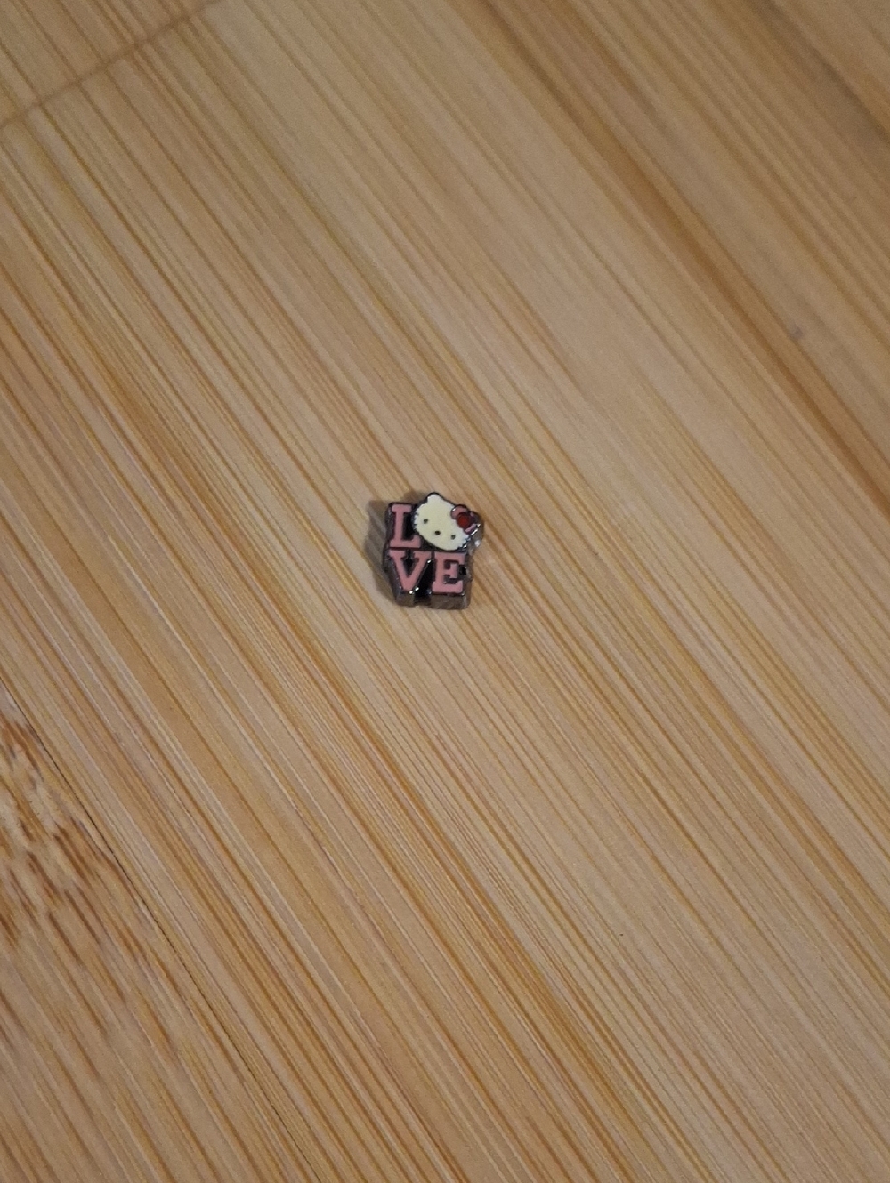 Pink Hello Kitty Love Charm For Floating Lockets